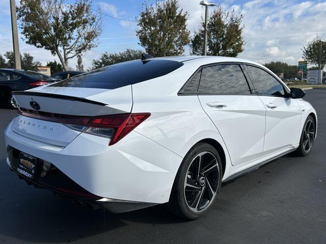 used 2023 Hyundai Elantra car, priced at $21,500