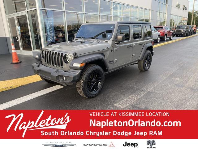 used 2021 Jeep Wrangler Unlimited car, priced at $29,130