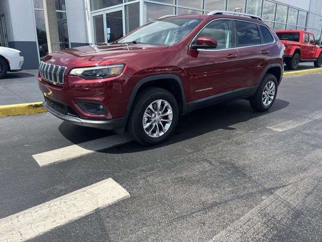 used 2021 Jeep Cherokee car, priced at $22,009