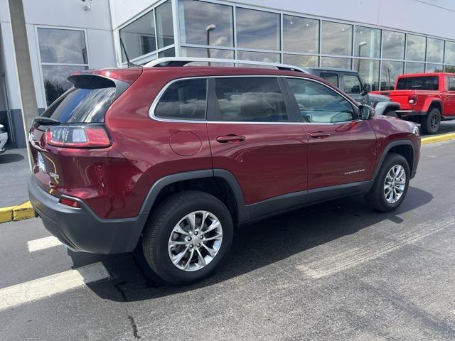 used 2021 Jeep Cherokee car, priced at $22,009