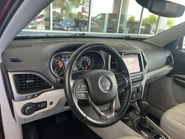 used 2021 Jeep Cherokee car, priced at $22,009