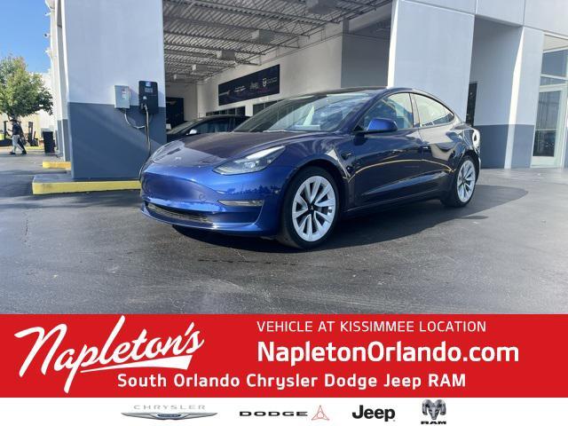 used 2023 Tesla Model 3 car, priced at $22,133