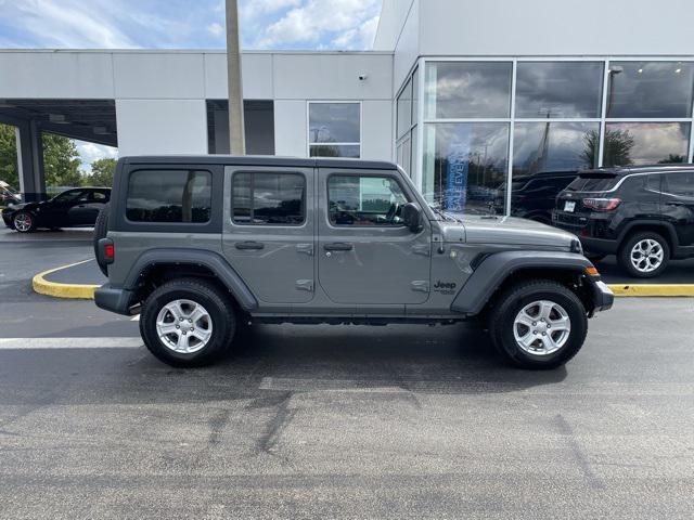 used 2021 Jeep Wrangler Unlimited car, priced at $33,859