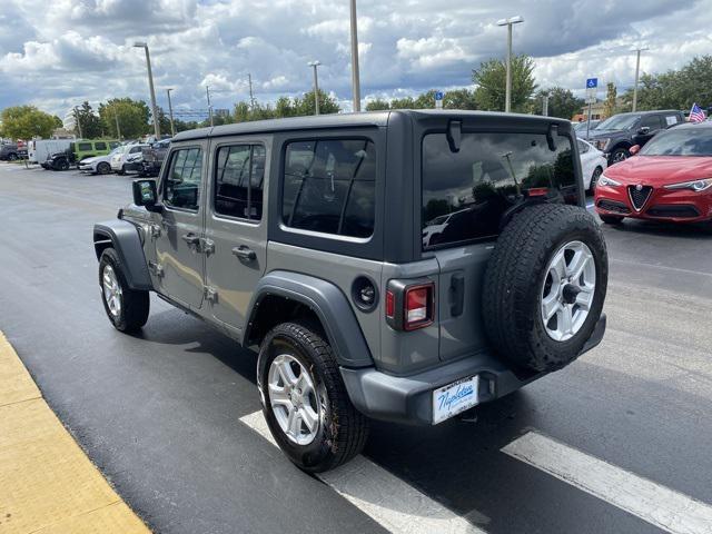 used 2021 Jeep Wrangler Unlimited car, priced at $33,859
