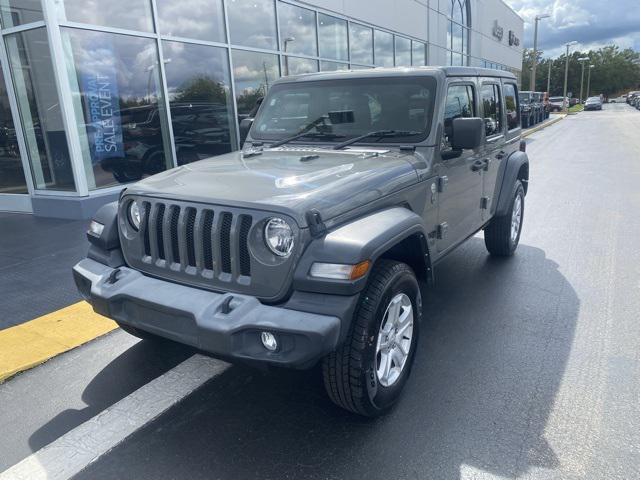 used 2021 Jeep Wrangler Unlimited car, priced at $33,859