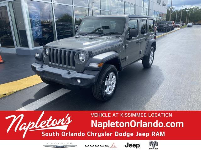 used 2021 Jeep Wrangler Unlimited car, priced at $33,859