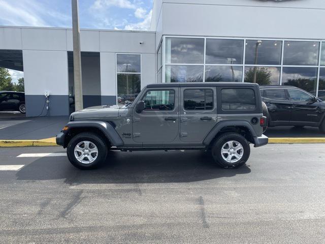 used 2021 Jeep Wrangler Unlimited car, priced at $33,859