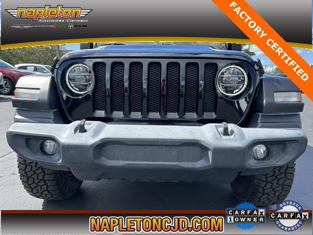 used 2021 Jeep Wrangler Unlimited car, priced at $30,163