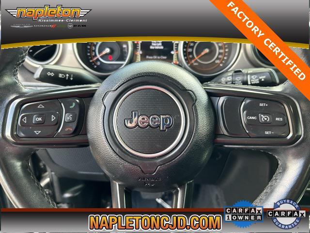 used 2021 Jeep Wrangler Unlimited car, priced at $30,163