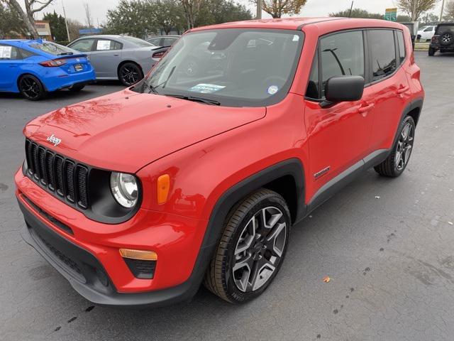 used 2021 Jeep Renegade car, priced at $15,500