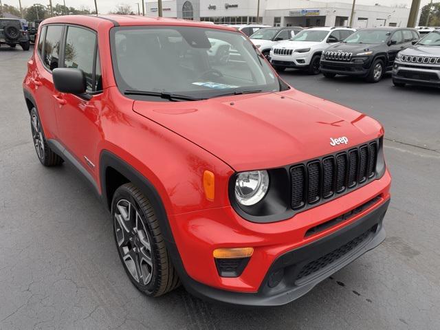 used 2021 Jeep Renegade car, priced at $15,500