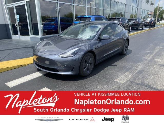 used 2023 Tesla Model 3 car, priced at $23,297