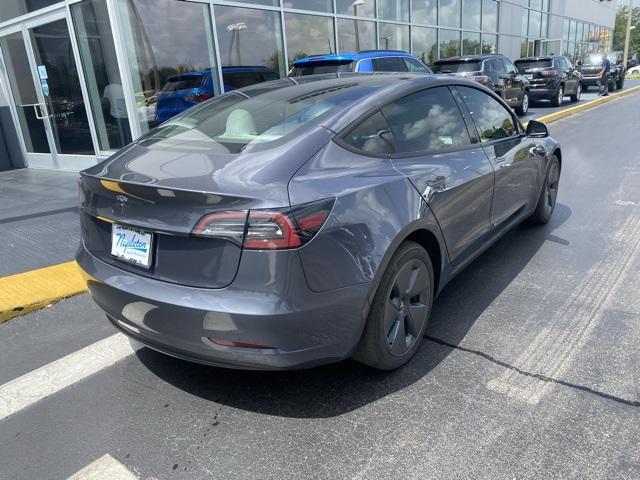 used 2023 Tesla Model 3 car, priced at $23,297