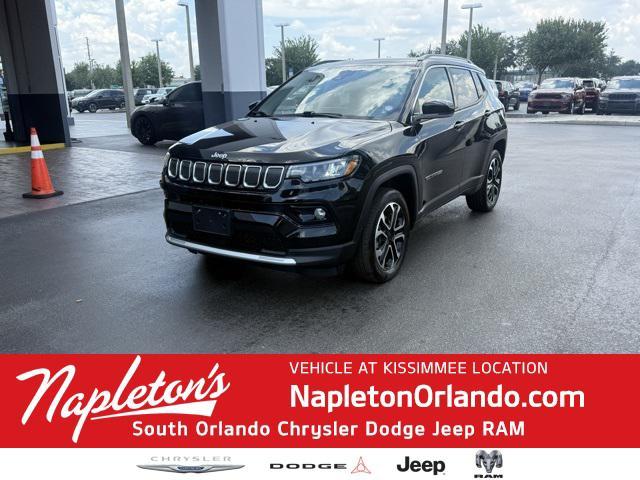 used 2022 Jeep Compass car, priced at $23,000