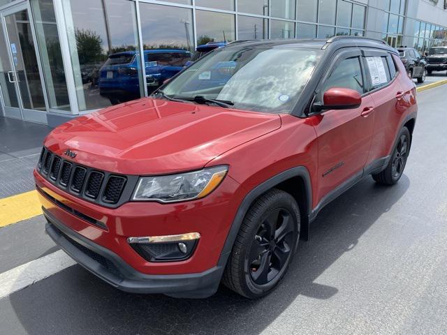 used 2021 Jeep Compass car, priced at $17,499
