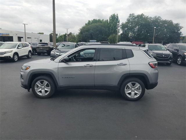 used 2022 Jeep Compass car, priced at $22,378
