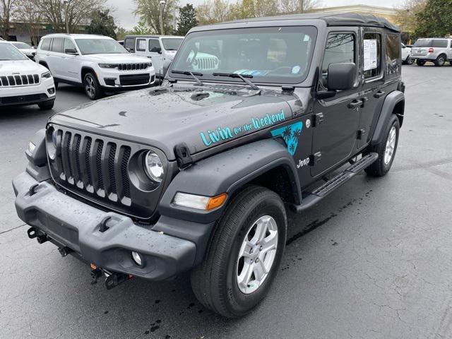 used 2018 Jeep Wrangler Unlimited car, priced at $24,404