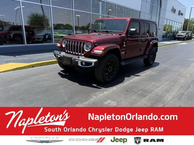 used 2021 Jeep Wrangler Unlimited 4xe car, priced at $29,885
