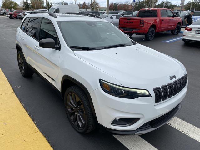 used 2021 Jeep Cherokee car, priced at $19,600