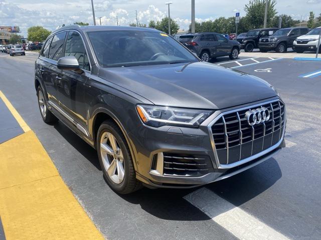 used 2021 Audi Q7 car, priced at $26,345