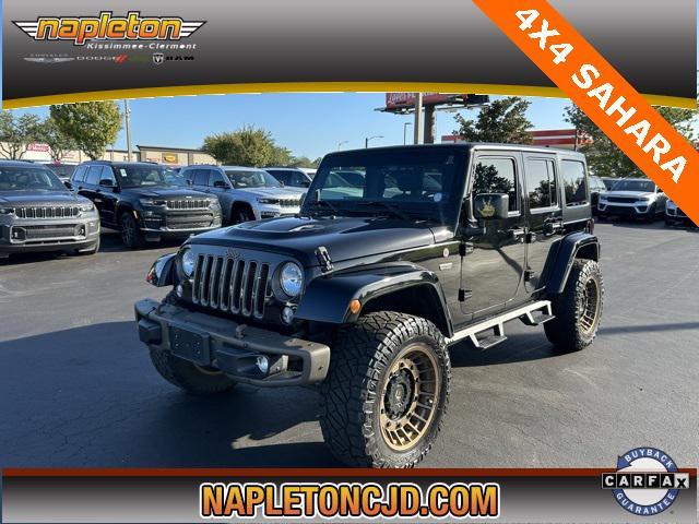 used 2017 Jeep Wrangler Unlimited car, priced at $21,797