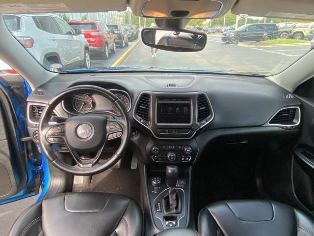 used 2019 Jeep Cherokee car, priced at $18,794