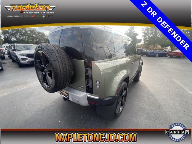 used 2022 Land Rover Defender car, priced at $42,400