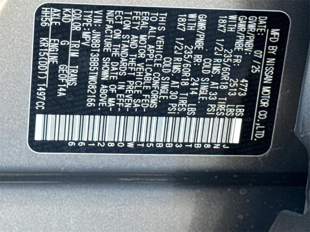 new 2026 Nissan Rogue car, priced at $30,859