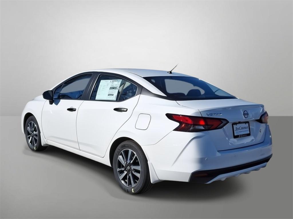 new 2025 Nissan Versa car, priced at $20,113