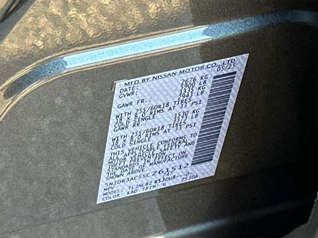 new 2025 Nissan Pathfinder car, priced at $36,983
