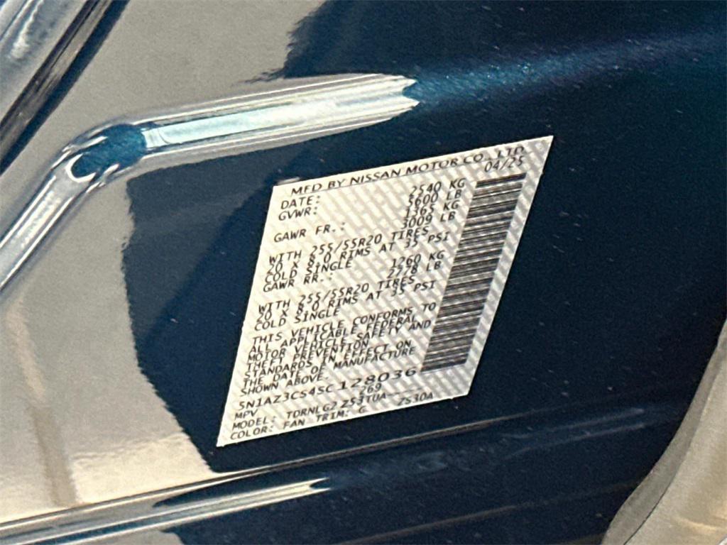 new 2025 Nissan Murano car, priced at $40,033