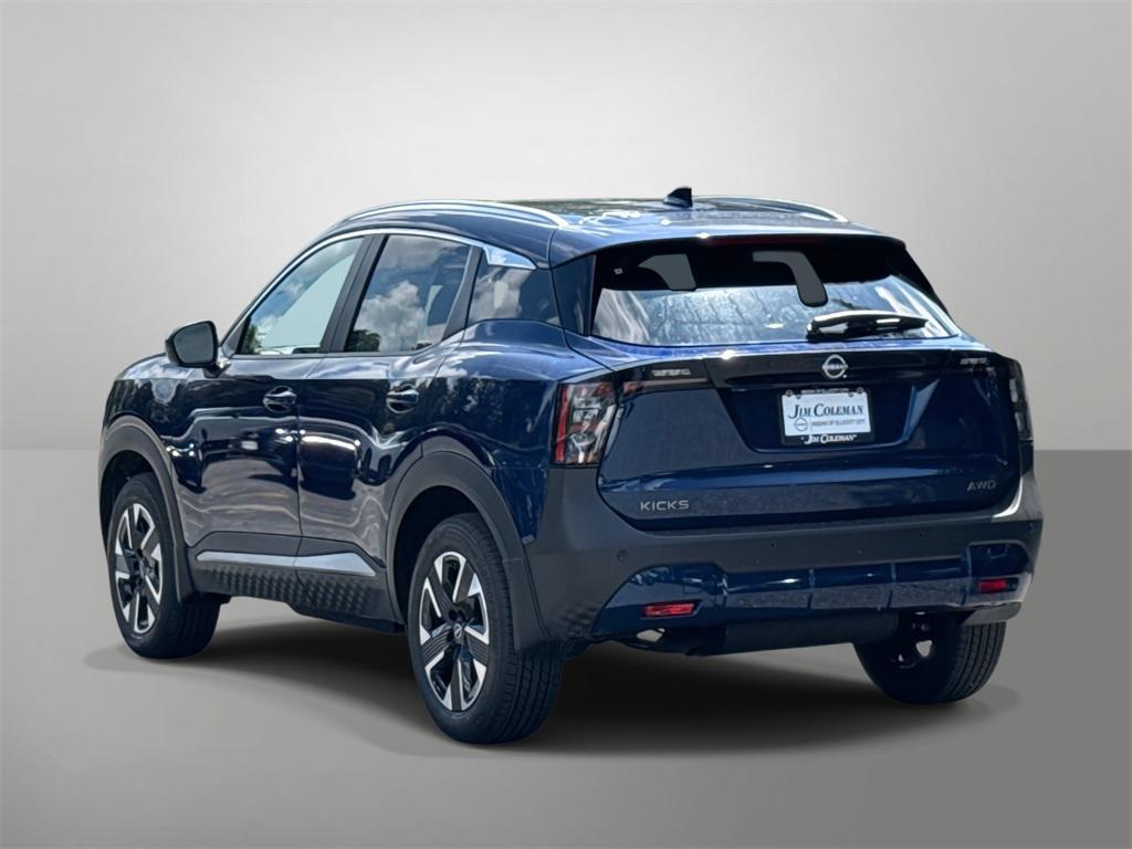new 2025 Nissan Kicks car, priced at $26,493