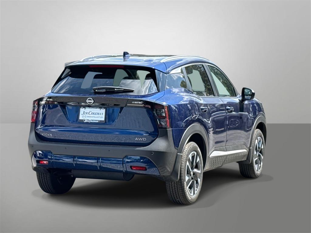 new 2025 Nissan Kicks car, priced at $26,493