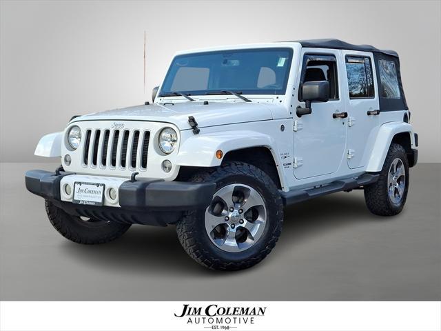 used 2016 Jeep Wrangler Unlimited car, priced at $21,400