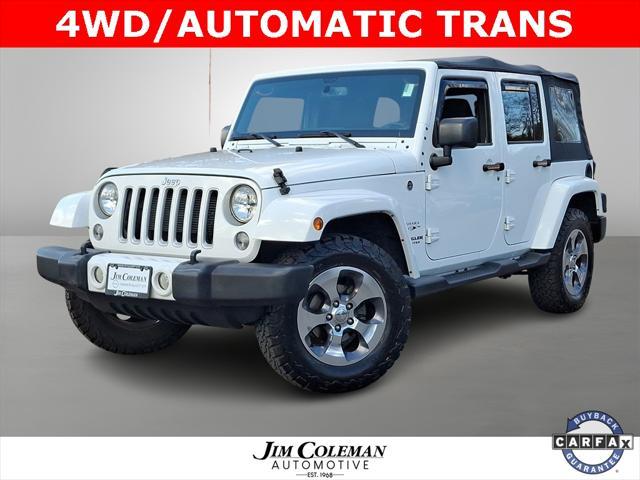 used 2016 Jeep Wrangler Unlimited car, priced at $20,997