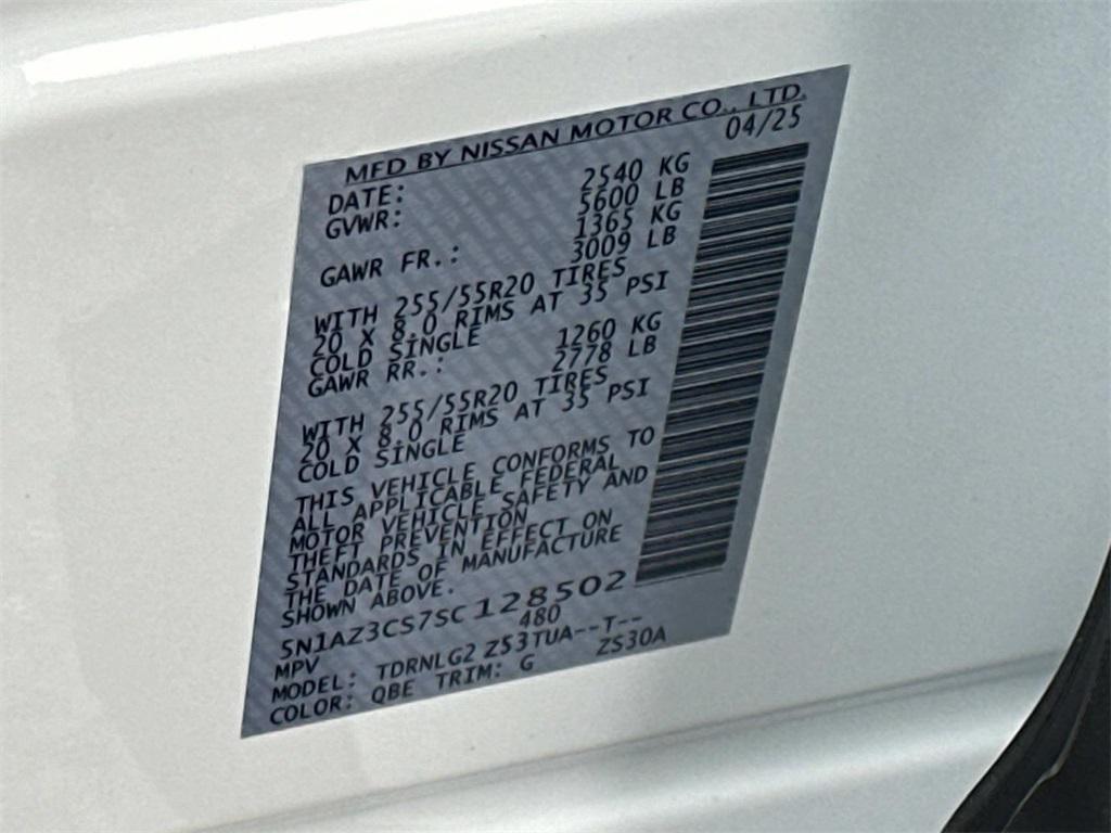 new 2025 Nissan Murano car, priced at $45,304
