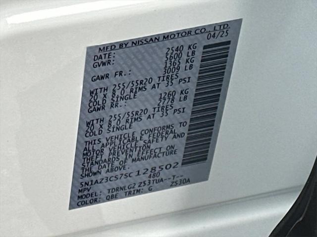 new 2025 Nissan Murano car, priced at $44,854