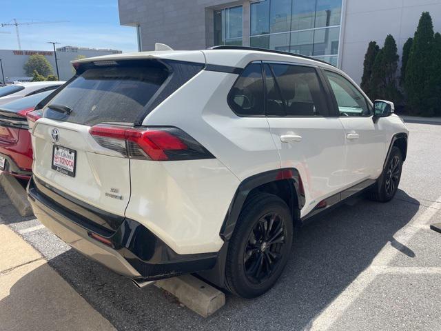 used 2022 Toyota RAV4 Hybrid car, priced at $31,500