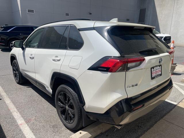 used 2022 Toyota RAV4 Hybrid car, priced at $31,500