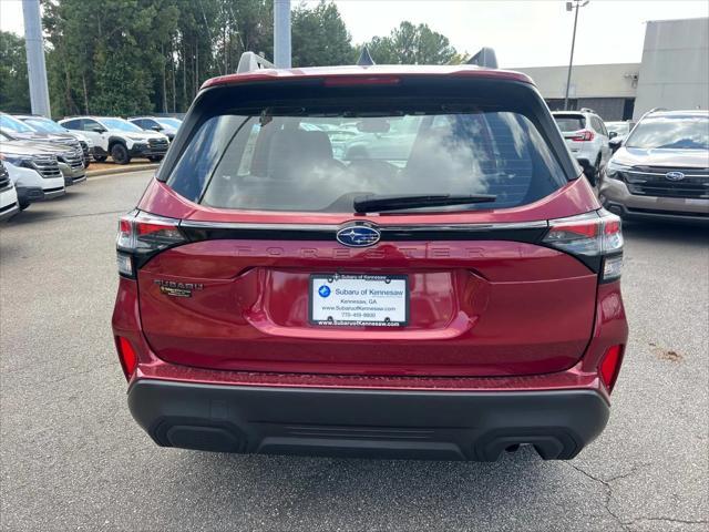 new 2025 Subaru Forester car, priced at $32,087