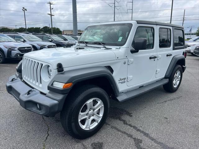 used 2020 Jeep Wrangler Unlimited car, priced at $25,777