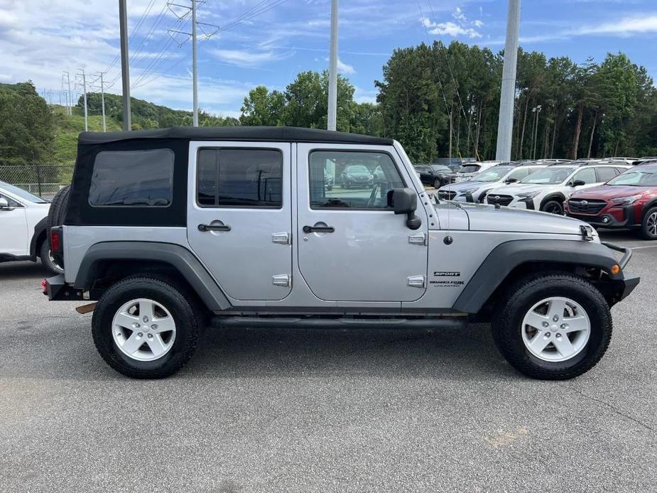 used 2018 Jeep Wrangler JK Unlimited car, priced at $23,977