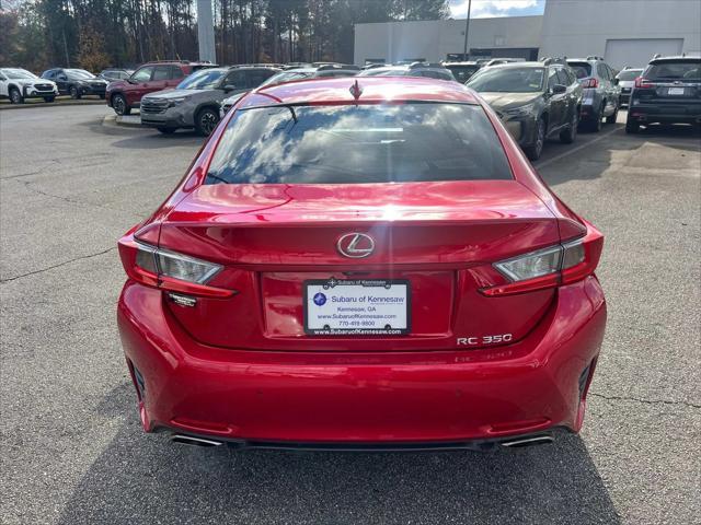 used 2015 Lexus RC 350 car, priced at $23,992