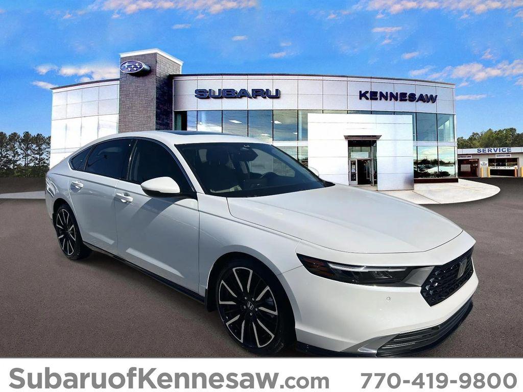used 2023 Honda Accord Hybrid car, priced at $27,777