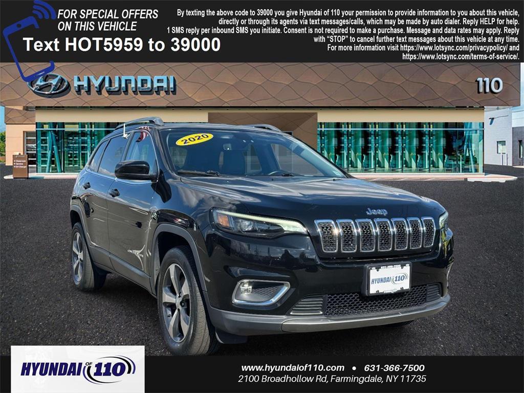 used 2020 Jeep Cherokee car, priced at $17,845