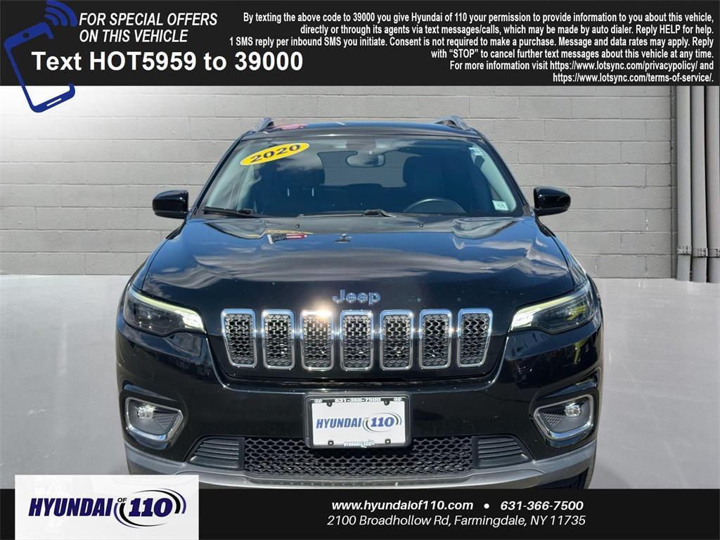 used 2020 Jeep Cherokee car, priced at $17,845