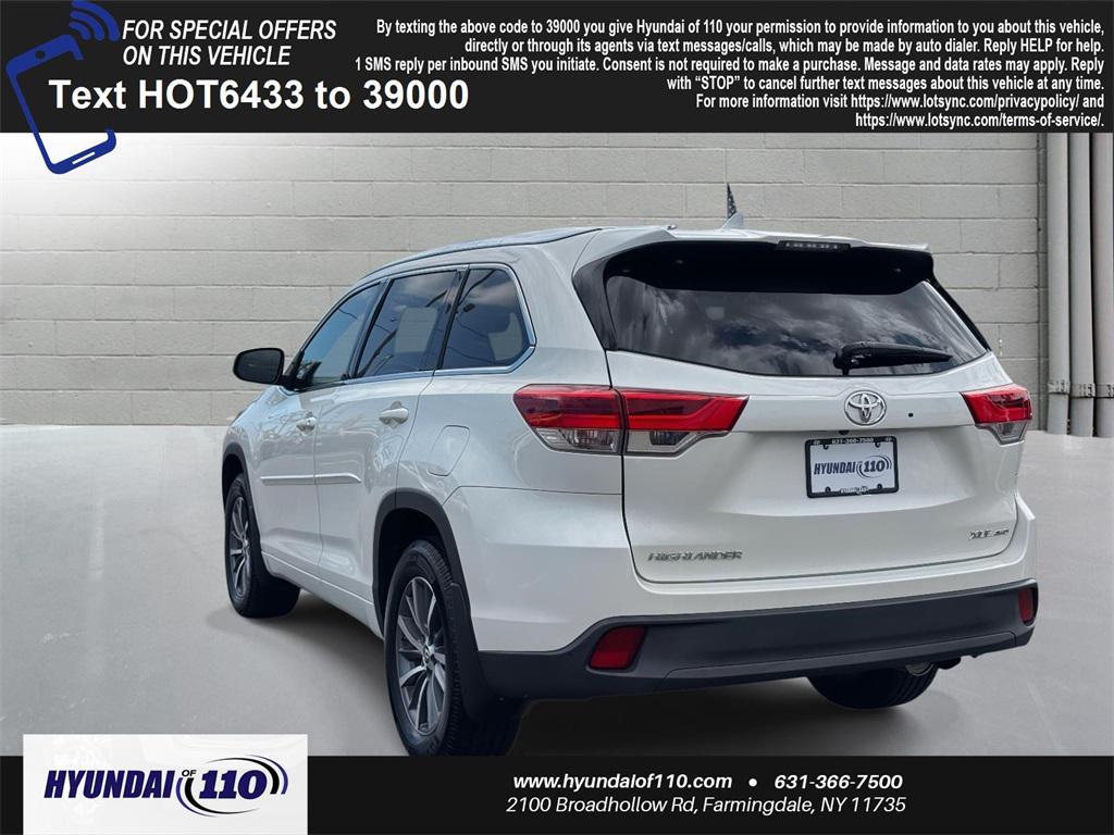 used 2017 Toyota Highlander car, priced at $20,495