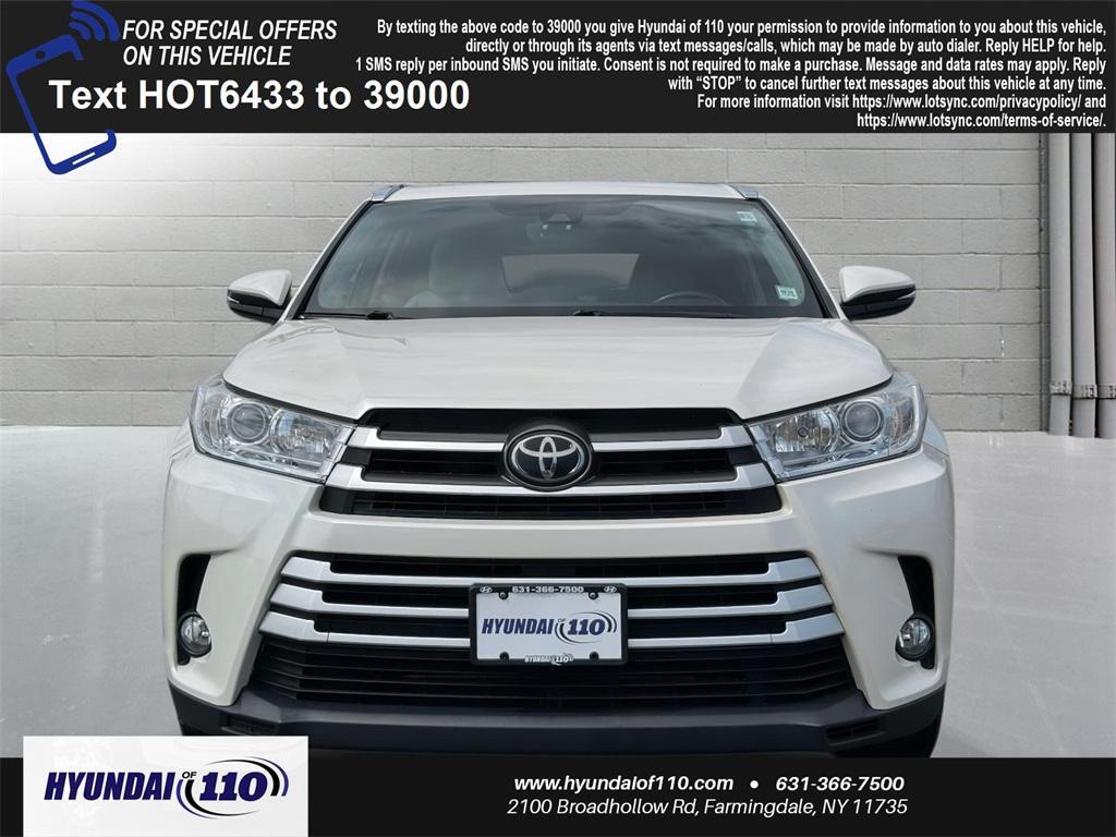 used 2017 Toyota Highlander car, priced at $20,495