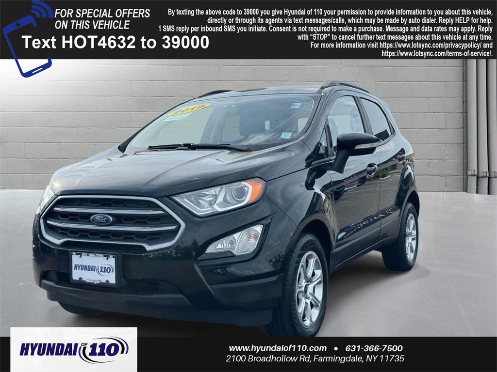 used 2019 Ford EcoSport car, priced at $9,995