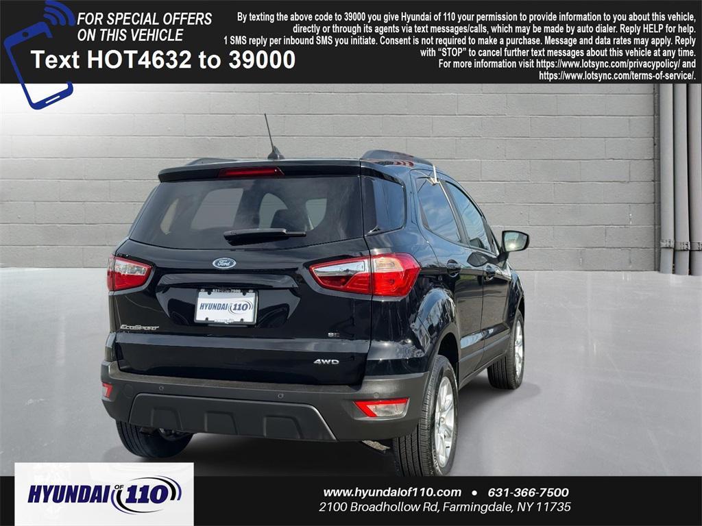 used 2019 Ford EcoSport car, priced at $9,995